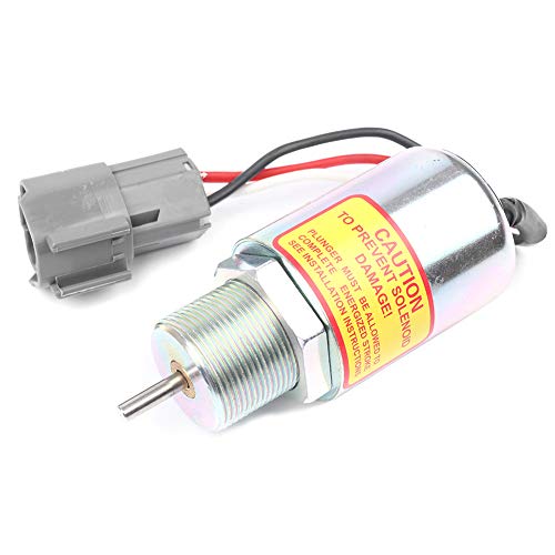 SIKUAI Kraftstoff Motor Stopp Abschaltung Magnet 30A87-00040 30A8720402 Silber für EC13 EC15B EC15 Auto von generisch