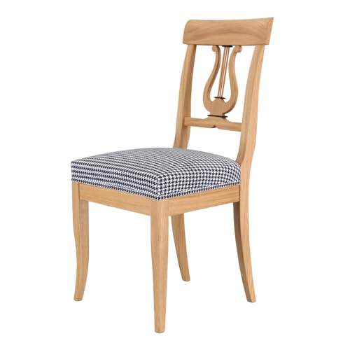 Stilwohnen Originalnachbau Biedermeier Stuhl aus massivem Eichen-Holz | aufwendige Handarbeit vom Schreiner | Holzstuhl Esszimmer-Stuhl aus Eiche massiv | Ferderkern-Polster | Stilmöbel mit Lyra Stilwohnen Originalnachbau Biedermeier Stuhl aus massivem Eichen-Holz | aufwendige Handarbeit vom Schreiner | Holzstuhl Esszimmer-Stuhl aus Eiche massiv | Ferderkern-Polster | Stilmöbel mit Lyra von generisch