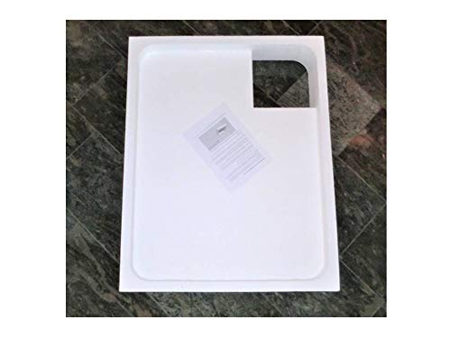 generisch Duschwannenträger Styropor für Duschwanne 90 x 80 cm superflach, weiß, 14 cm hoch, Ablaufloch wählbar, Wärmedämmung, vollflächige Auflage von "generisch"
