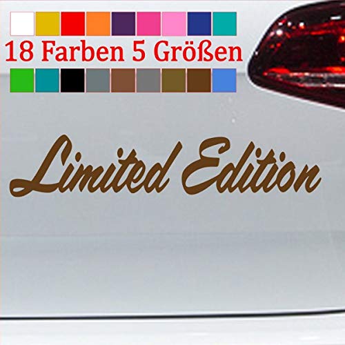 generisch Limited Edition Aufkleber Spezial Sonderedition Car Sticker Vinyl JDM OEM92-Kupfer 10x2cm von generisch