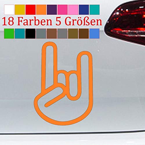 generisch Pommesgabel Aufkleber Wacken Metal Fork Musik Rocker Gruß Teufel Kleber s-XXL generisch Pommesgabel Aufkleber Wacken Metal Fork Musik Rocker Gruß Teufel Kleber s-XXL von generisch