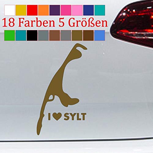 generisch Sylt Aufkleber JDM Sand Style Auto Love Sylt Sticker Decal Insel VW Kleber S-XXL generisch Sylt Aufkleber JDM Sand Style Auto Love Sylt Sticker Decal Insel VW Kleber S-XXL von generisch