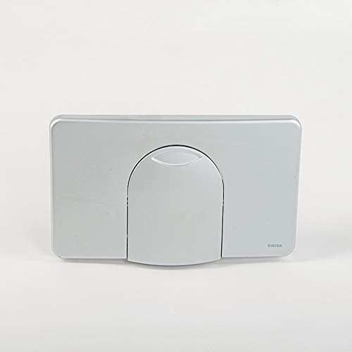 generisch WISA | 2100 SU Matt Chrome Betätigung Bedienplatte Drückerplatte Toilette Spülung von generisch