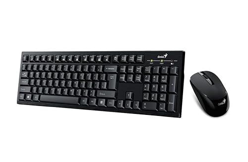 Genius Tastatur + Maus WIR. KM-8101 Black IT Genius Tastatur + Maus WIR. KM-8101 Black IT von Genius