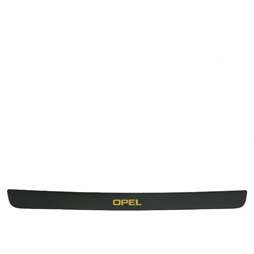 genmaimeifumu Stoßstangenschutz Ladekantenschutz für Opel Corsa D 5-Door 2011-2014, Lackschutzfolie Selbstklebender Heckstoßstangenschutz Kofferraum Schwellerschutz von genmaimeifumu