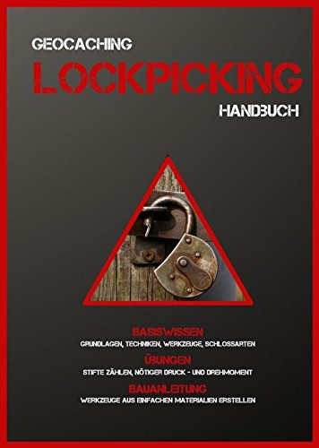 *Neue Ausgabe DEUTSCHE SPRACHE Lockpicking Anleitung Broschüre DIN A5 Geocaching starter Dietrich Anfänger Werkzeug Schlösser knacken Erklärung usw *Neue Ausgabe DEUTSCHE SPRACHE Lockpicking Anleitung Broschüre DIN A5 Geocaching starter Dietrich Anfänger Werkzeug Schlösser knacken Erklärung usw von geo-versand