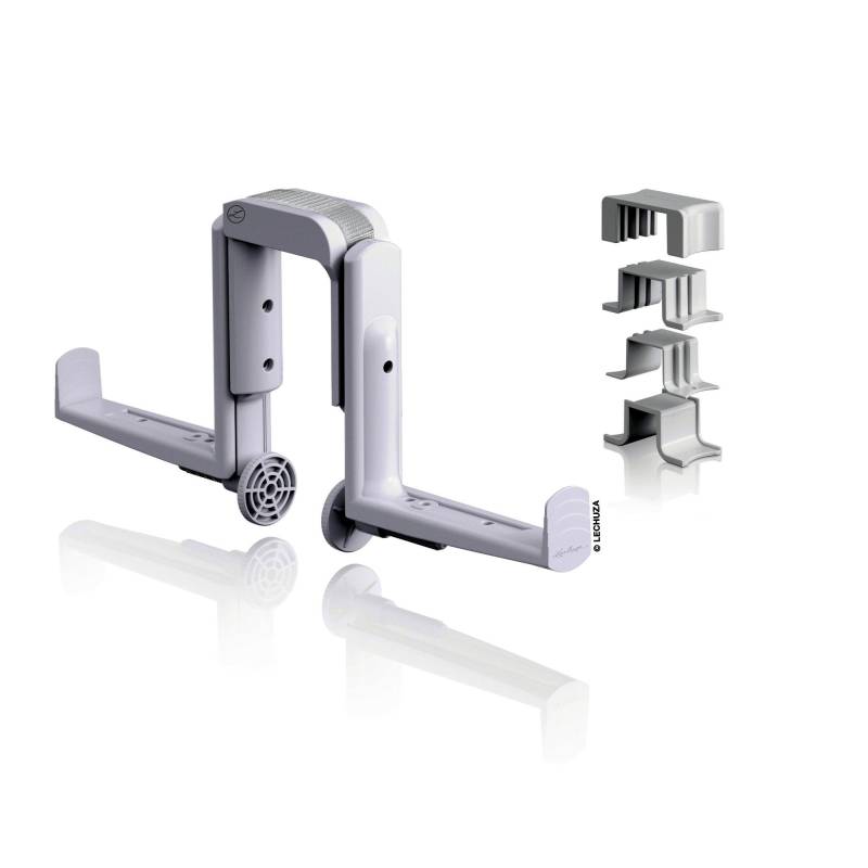 Lechuza Balkonkastenhalter DUO 2er-Set Balconera weiß von geobra Brandstätter Stiftung & Co. KG LECHUZA