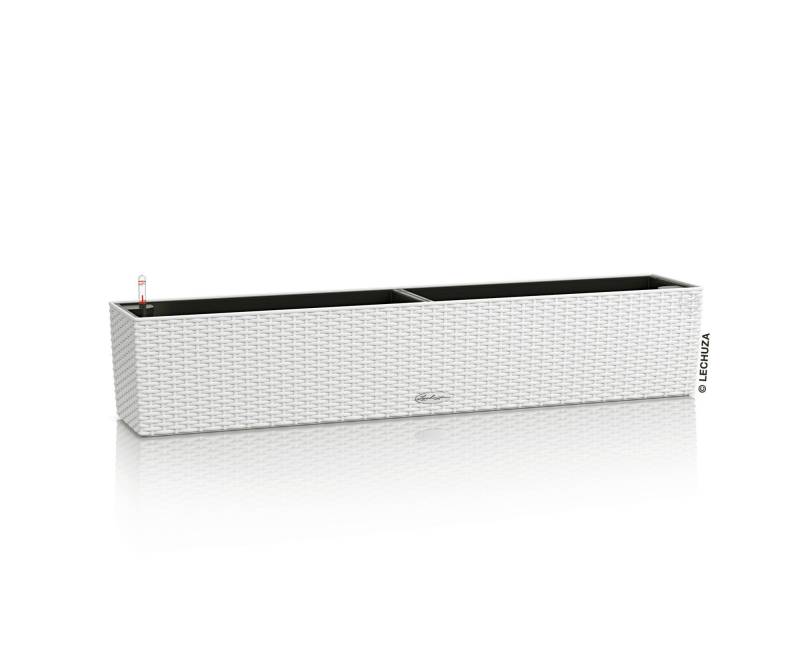 Lechuza Blumenkasten Balconera Cottage 100 Weiß 15910 von geobra Brandstätter Stiftung & Co. KG LECHUZA