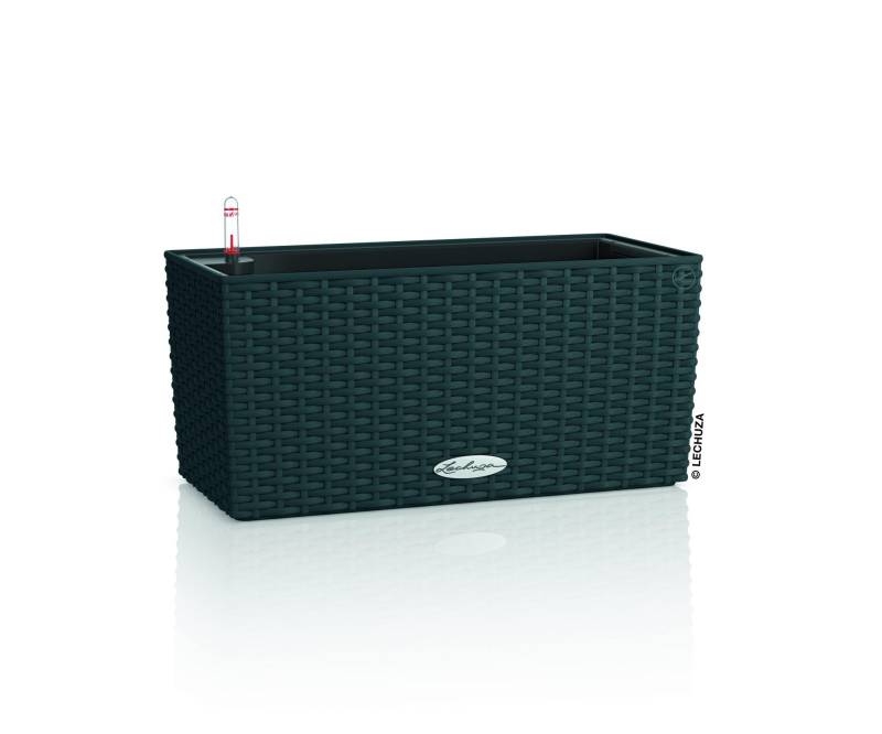 Lechuza Blumenkasten Balconera Cottage 40 Graphitschwarz 15475 von geobra Brandstätter Stiftung & Co. KG LECHUZA