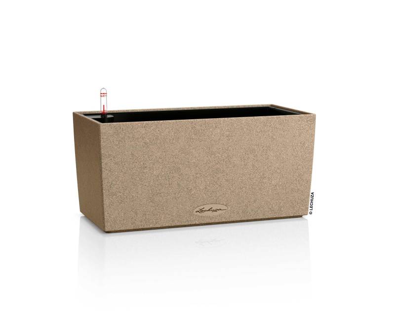 Lechuza Blumenkasten Balconera Stone 40 Sandbeige 15432 von geobra Brandstätter Stiftung & Co. KG LECHUZA