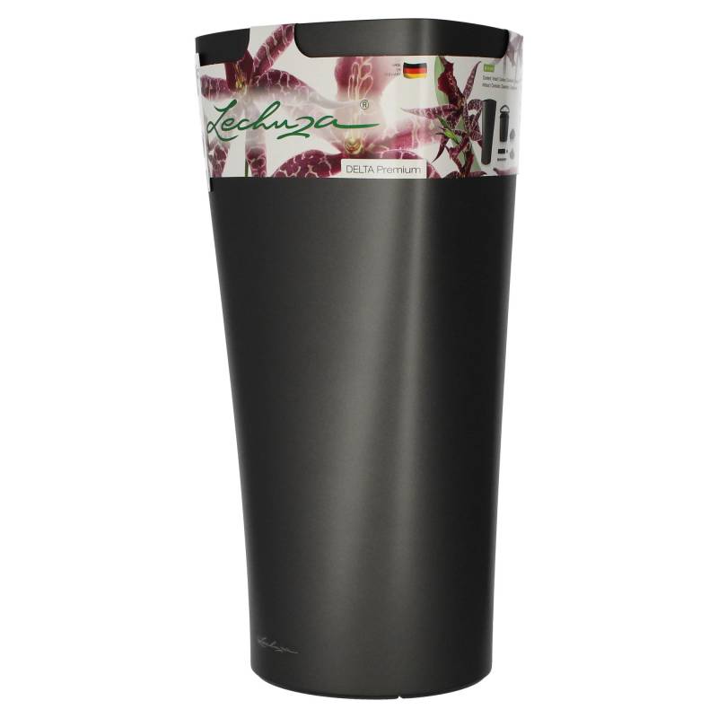 Lechuza Pflanzkübel hoch Delta 30 anthrazit metallic Lechuza Pflanzkübel hoch Delta 30 anthrazit metallic von geobra Brandstätter Stiftung & Co. KG LECHUZA