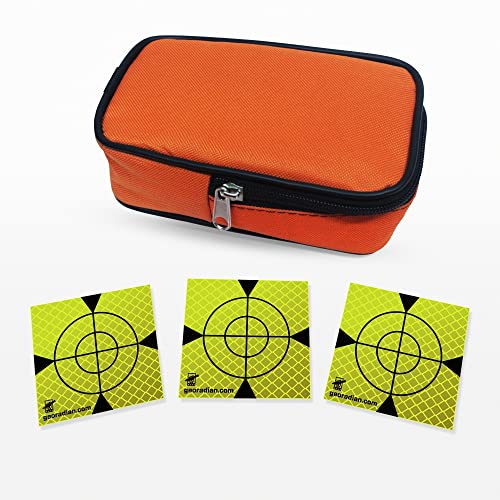 New Selbstklebende Reflexzielmarke 60mm 100 Stück im Set - Reflexfolie, Reflex-Zielplatte Ideal als Gebäudeüberwachung oder Abweichungsprüfung auf der Baustelle für alle glatten Untergründe (Grün) von georadian.com
