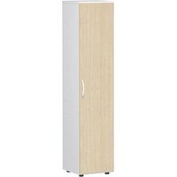 geramöbel Aktenschrank Flex, S-345100-AW weiß, ahorn 4 Fachböden 40,0 x 42,0 x 180,8 cm von geramöbel