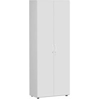 geramöbel Aktenschrank Flex, S-386100-LL lichtgrau 5 Fachböden 80,0 x 42,0 x 216,0 cm von geramöbel