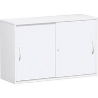 geramöbel Schiebetürenschrank Flex, S-312253-WW weiß 1 Fachboden 120,0 x 42,5 x 79,8 cm von geramöbel