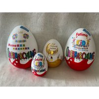Personalisiertes Ü Ei Zu Bayram Mit Verschiedenen Motiven in 16, 20 Und 30 cm von geschenkTraum