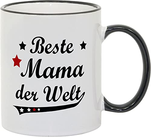 geschenke-fabrik - Tasse mit Spruch/Geschenk Beste Mama der Welt - Vintage Style - zum Muttertag Geschenk - Mama -Mutter - zum Geburtstag - zu Weihnachten von geschenke-fabrik.de