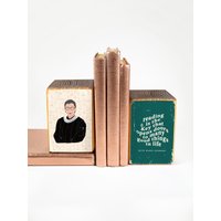 Holz Buchstützen Mit Zitat Ruth Bader Ginsburg, Bildtransfer - Made To Order von getARCHd