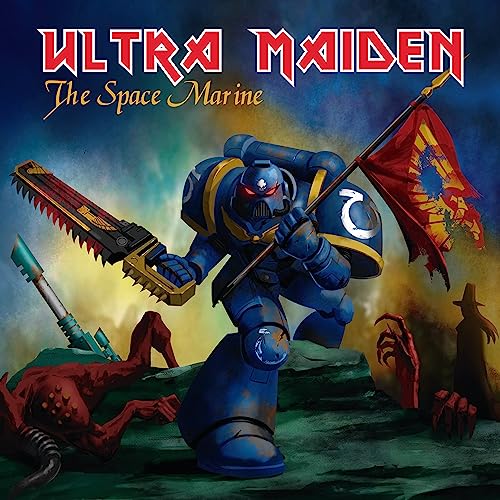 Ultra Maiden Plattencover - The Space Marine von getDigital