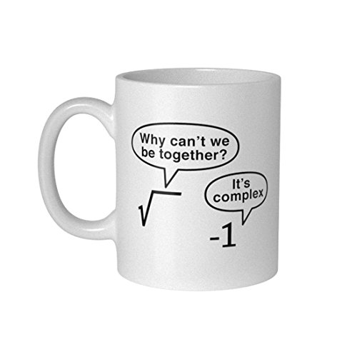 getDigital Nerd Geek Tasse Becher It is Complex, Keramik, Weiß, 1 Stück (1er Pack) getDigital Nerd Geek Tasse Becher It is Complex, Keramik, Weiß, 1 Stück (1er Pack) von getDigital