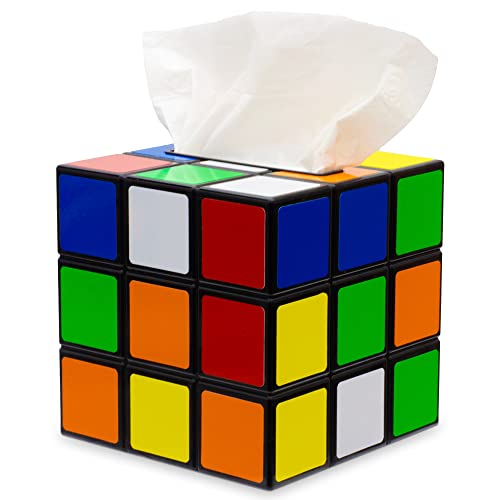 getDigital Zauberwürfel Taschentuchbox - Magic Cube Taschentuch-Spender, Ausgefallene Deko-Box - Kunststoff, Bunt, 14 x 14 x 14 cm getDigital Zauberwürfel Taschentuchbox - Magic Cube Taschentuch-Spender, Ausgefallene Deko-Box - Kunststoff, Bunt, 14 x 14 x 14 cm von getDigital