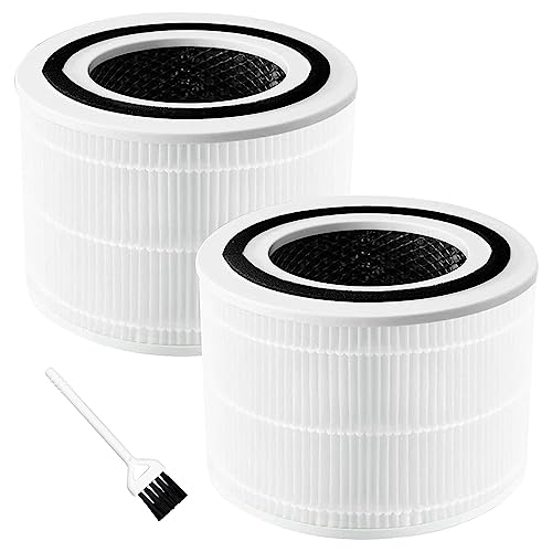 [2 Stück] Core 300-RF Ersatzfilter kompatibel mit LEVOIT 300 300S Luftreiniger, 3-in-1-True-HEPA-Filter, Ersatz filter von getalong