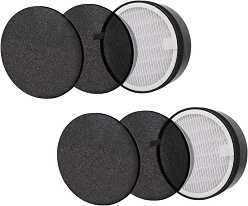 2 Stück H13 True HEPA Ersatzfilter, kompatibel mit LEVOIT LV-H132 Luftreiniger, Teilenummer LV-H132-RF 2 Stück H13 True HEPA Ersatzfilter, kompatibel mit LEVOIT LV-H132 Luftreiniger, Teilenummer LV-H132-RF von getalong
