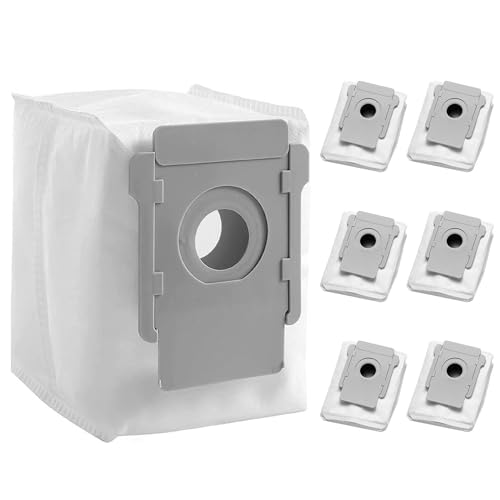 [6 Stück] Getalong Verbesserter 5-Schicht Staubsauger Staubbeutel Ist Kompatibel Mit IRobot Roomba I7 S9 I3 I4 I8 I6+/Plus E5 E6 E7 von getalong