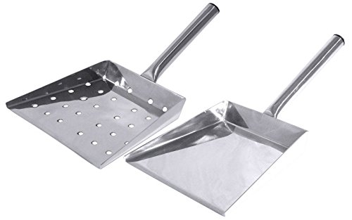 Backschaufel aus Edelstahl 18/10, mit geschlossenem Hohlgriff, schwere Qualität/gelocht oder ungelochte Variante | ERK (A1 - gelocht) von getgastro