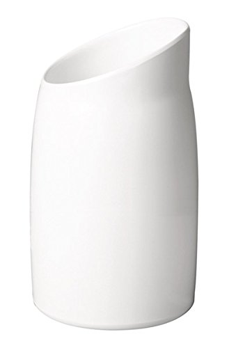 Dressingtopf,"CASUAL", aus Melamin in weiß oder schwarz, spülmaschinenfest/Ø 12 cm, Höhe: 21,5 cm, Inhalt: 1 ltr. | SUN (schwarz) von getgastro