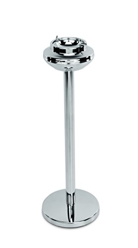 Druck-Standascher Verchromt mit Klappmechanismus – 61 cm Höhe, Robuster Aschenbecher für den Außenbereich Druck-Standascher Verchromt mit Klappmechanismus – 61 cm Höhe, Robuster Aschenbecher für den Außenbereich von getgastro