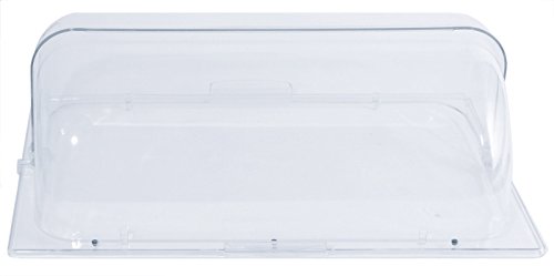 GN-Rolltop Abdeckhaube aus glasklarem Polycarbonat, geeignet für den Aufsatz auf GN 1/1 Chafing Dishes / 54 x 33,5 x 19 cm | ERK GN-Rolltop Abdeckhaube aus glasklarem Polycarbonat, geeignet für den Aufsatz auf GN 1/1 Chafing Dishes / 54 x 33,5 x 19 cm | ERK von getgastro