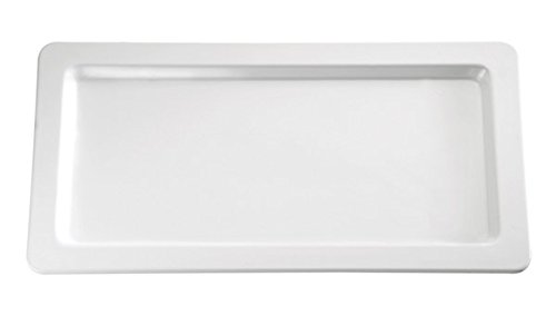 GN Tablett, SERIE "APART", aus Melamin in weiß, quadratisch oder rechteckig wählbar, stapelbar und spülmaschinenfest/GN 1/1, GN 1/2 oder GN 1/3 | SUN (A6-53 x 53 cm) von getgastro