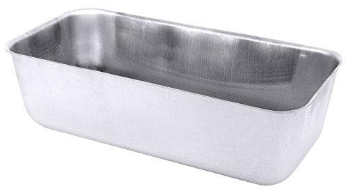 getgastro Leberkäsform aus Edelstahl 18/10, matt poliert, Rand schmal und glatt, schwere Qualität / Länge: 30 oder 35 cm | ERK (A1 - Abm.: 30 x 13,5 x 9 cm) von getgastro