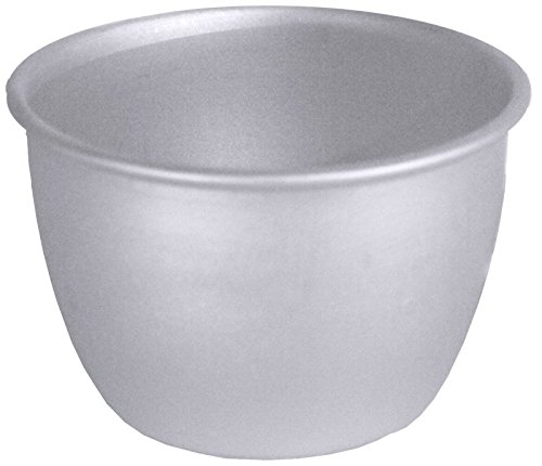 Pudding-/ Becherförmchen aus Aluminium, leicht gewölbte konische Form, mit gebördeltem Rand/Inhalt: 100 oder 175 ml | ERK (A1 - Inhalt: 100 ml) von getgastro