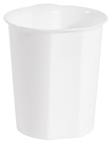 Tischabfallbehälter aus weißem SAN-Kunststoff, stapelbar / Ø dia. 13 cm, Höhe: 15 cm, Inhalt: 1,25 l | ERK von getgastro