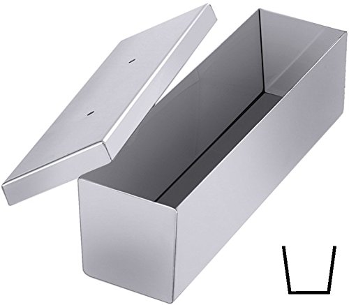 getgastro Pastetenform mit Deckel aus Edelstahl – Hochglänzend, schwere Qualität, Abmessung 30 x 8 x 7 cm | ERK getgastro Pastetenform mit Deckel aus Edelstahl – Hochglänzend, schwere Qualität, Abmessung 30 x 8 x 7 cm | ERK von getgastro