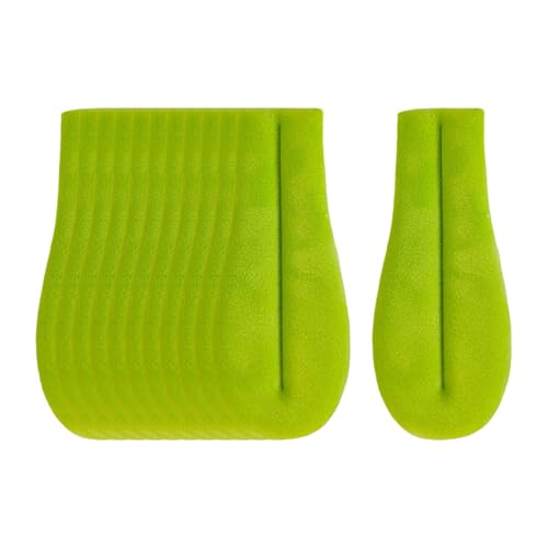 12 Stück Puppenherstellung Requisiten Zubehör Fake Big Lolling Eyes Weich Mehrzweck für Taschenanhänger Realistisch Lustig DIY Handwerk - Grün 12 Stück Puppenherstellung Requisiten Zubehör Fake Big Lolling Eyes Weich Mehrzweck für Taschenanhänger Realistisch Lustig DIY Handwerk - Grün von getuse