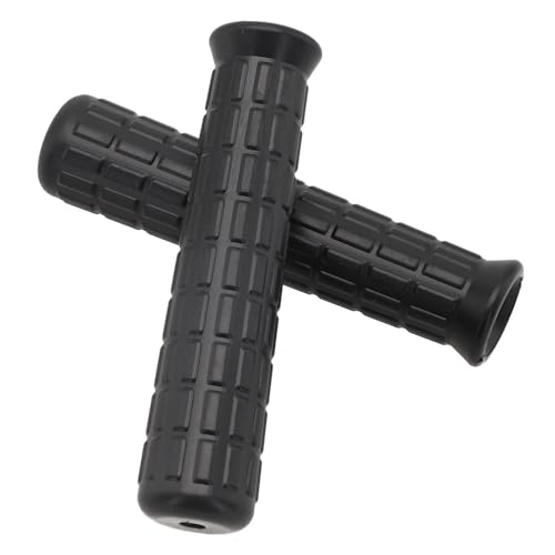 2 Stück Garten-Schubkarren-Ersatzgriffe, PVC, rutschfeste Lenkergriffe für Gartenwagen, Traktoren, Rasenmäher, 114 x 12 mm von getuse