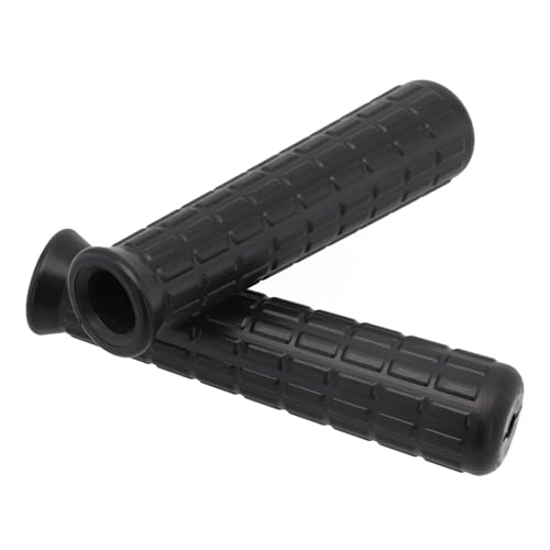 2 x Gartengriffe für Schubkarrengriffe, rutschfeste PVC-Ersatzhülsen für Trolleywagen, Traktoren, Rasenmäher, 114 x 20 mm von getuse
