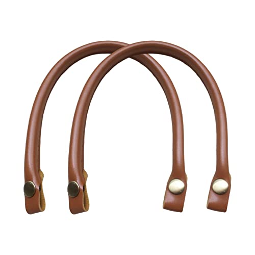 2X Taschengriffe Leder Ersatz, Taschenhenkel aus PU-Leder, 15.75 Zoll Handtasche Griffe Ersatz für DIY Taschenherstellung- Hellbraun 2X Taschengriffe Leder Ersatz, Taschenhenkel aus PU-Leder, 15.75 Zoll Handtasche Griffe Ersatz für DIY Taschenherstellung- Hellbraun von getuse
