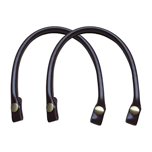 2X Taschengriffe Leder Ersatz, Taschenhenkel aus PU-Leder, 15.75 Zoll Handtasche Griffe Ersatz für DIY Taschenherstellung- Kaffee 2X Taschengriffe Leder Ersatz, Taschenhenkel aus PU-Leder, 15.75 Zoll Handtasche Griffe Ersatz für DIY Taschenherstellung- Kaffee von getuse