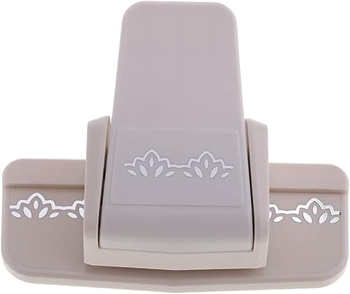 4 Muster Bordürenstanzer Scrapbook DIY Papierschneider – ausgefallenes Kantenstanzwerkzeug für handgemachtes Handwerk, kreatives Papierschneidegerät, perfekt für Kartenherstellung und Scrapbooking von getuse