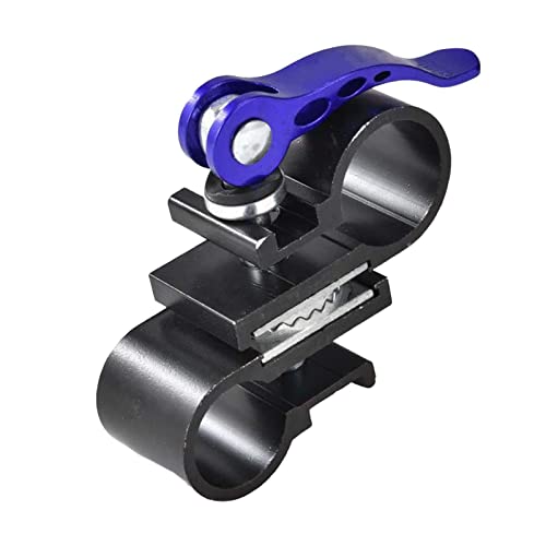 Angelstuhl-Regenschirm-Halterung, verstellbare Klemmhalterung aus Aluminiumlegierung, für 22 mm und 25 mm Angelschirme, Blau Angelstuhl-Regenschirm-Halterung, verstellbare Klemmhalterung aus Aluminiumlegierung, für 22 mm und 25 mm Angelschirme, Blau von getuse