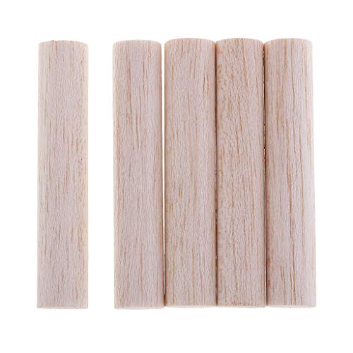 Balsaholz-Dübelstäbe, 15 mm dick, 50 mm, 80 mm, 120 mm Länge, für Basteln, Modellierung, Holzbearbeitungsprojekte, 5 Stück, 80 mm, 5/10 Stück Balsaholz-Dübelstäbe, 15 mm dick, 50 mm, 80 mm, 120 mm Länge, für Basteln, Modellierung, Holzbearbeitungsprojekte, 5 Stück, 80 mm, 5/10 Stück von getuse
