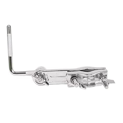 Bass Drum Cowbell Halter Metall Klemmhalter für Schlagzeug Kuhglockenhalterung 25x14 cm Montagezubehör Bass Drum Cowbell Halter Metall Klemmhalter für Schlagzeug Kuhglockenhalterung 25x14 cm Montagezubehör von getuse