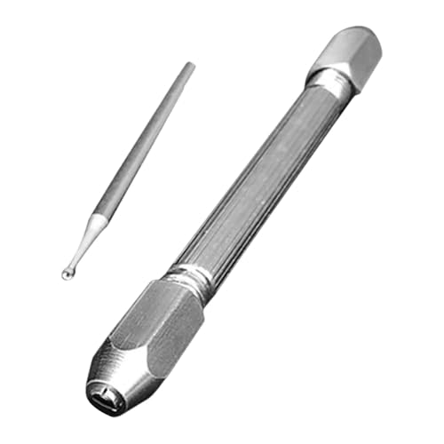 Draht-Abrunder-Bit, Schmuckherstellungswerkzeug mit Sechskant-Griff, Legierung, Hartstahl, Draht-Endbearbeitungswerkzeug für Perlenarbeiten, Metallbearbeitung, 0,9 mm Draht-Abrunder-Bit, Schmuckherstellungswerkzeug mit Sechskant-Griff, Legierung, Hartstahl, Draht-Endbearbeitungswerkzeug für Perlenarbeiten, Metallbearbeitung, 0,9 mm von getuse