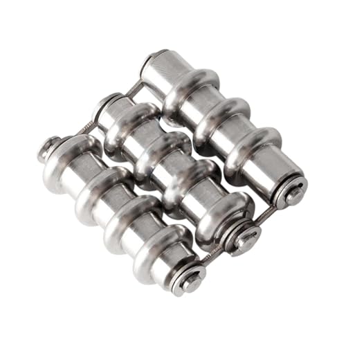 Drahtglätter, Werkzeug zum Entfernen von Biegungen, Knicken, Handheld, drei Rollen für DIY-Schmuckherstellung, Handwerk, 3,8 x 4,5 x 1,4 cm, Metall Drahtglätter, Werkzeug zum Entfernen von Biegungen, Knicken, Handheld, drei Rollen für DIY-Schmuckherstellung, Handwerk, 3,8 x 4,5 x 1,4 cm, Metall von getuse