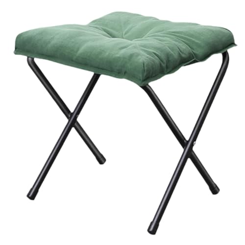 Fußhocker Campingstuhl faltbar tragbar weich bequem multifunktional 40x40x37 cm für Garten Rasen Picknick Grillen Angelsitz- Grün Fußhocker Campingstuhl faltbar tragbar weich bequem multifunktional 40x40x37 cm für Garten Rasen Picknick Grillen Angelsitz- Grün von getuse