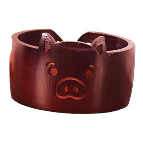 Garnschale aus Holz, Schweinchen-Design, Strickgarnhalter, Häkelschale, Webgarn, Aufbewahrung, verhindert Verrutschen, Basteln, Organisation, Geschenk für Frauen, rotes Schweinchen Garnschale aus Holz, Schweinchen-Design, Strickgarnhalter, Häkelschale, Webgarn, Aufbewahrung, verhindert Verrutschen, Basteln, Organisation, Geschenk für Frauen, rotes Schweinchen von getuse